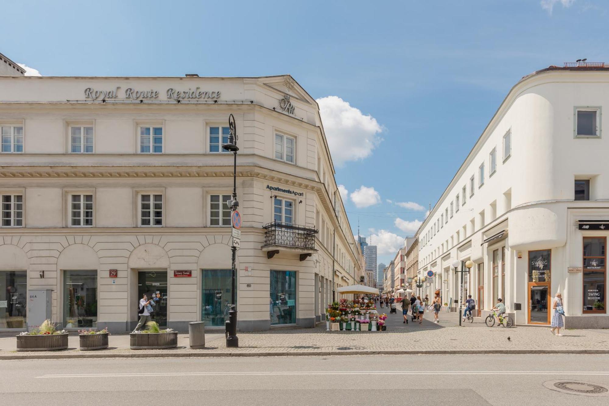 City Center Aparthotel Chmielna By Noclegi Renters Warschau Exterior foto